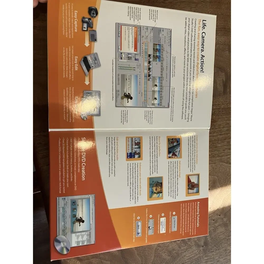 Sony‎ Vegas Movie Studio + DVD Platinum Edition- GOOD